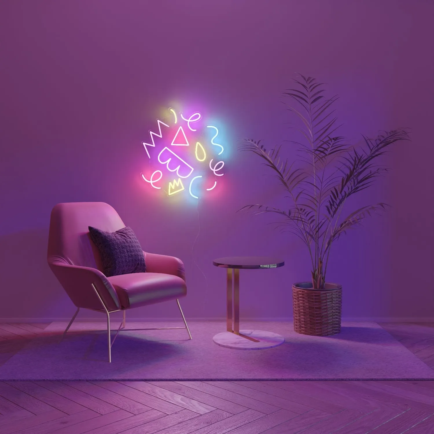 Shape Up by Emily Eldridge - LED Neon Sign