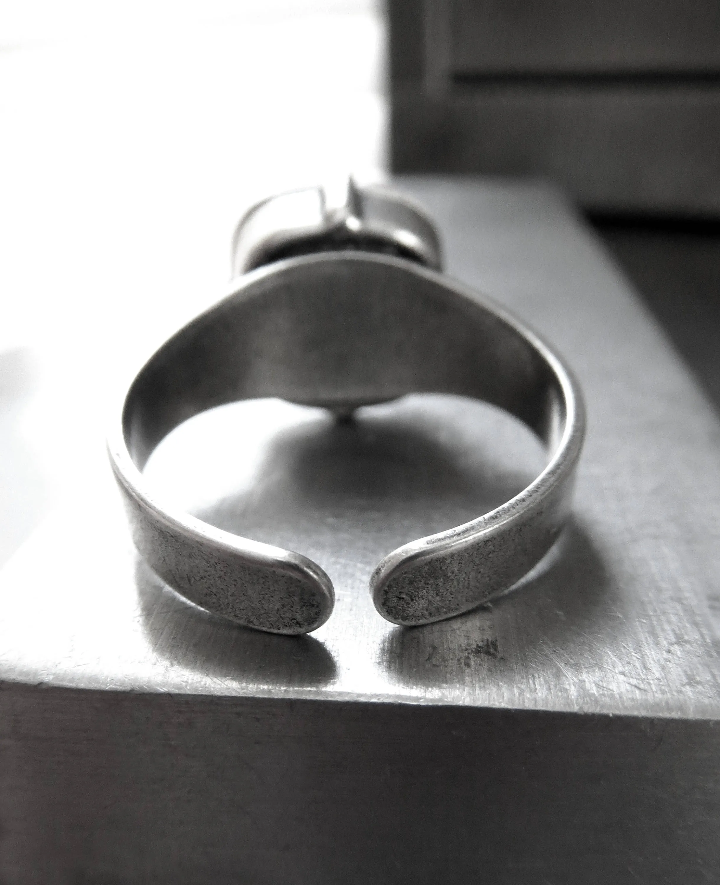 SHIMMER SILVER - Sparkling Ring with AB Crystal