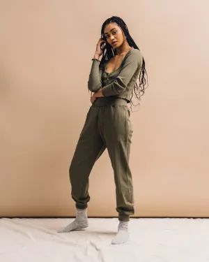 Skylar Sweatpant-Vert