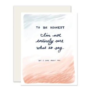 Slightly Stationery - To Be Honest