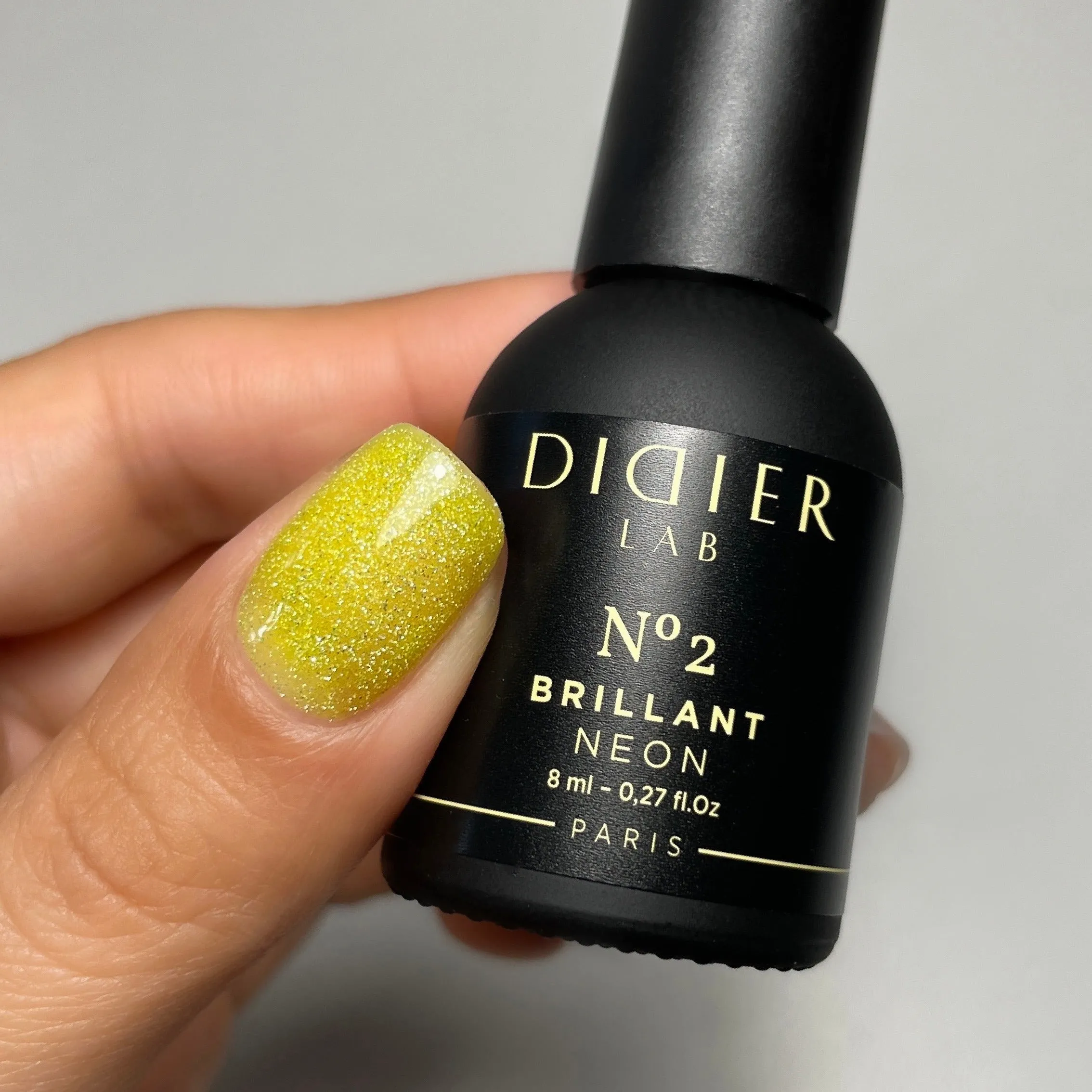 Smalto semipermanente, Brillant NEON, No2, Didier Lab, 8ml