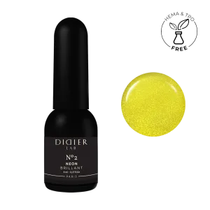 Smalto semipermanente, Brillant NEON, No2, Didier Lab, 8ml