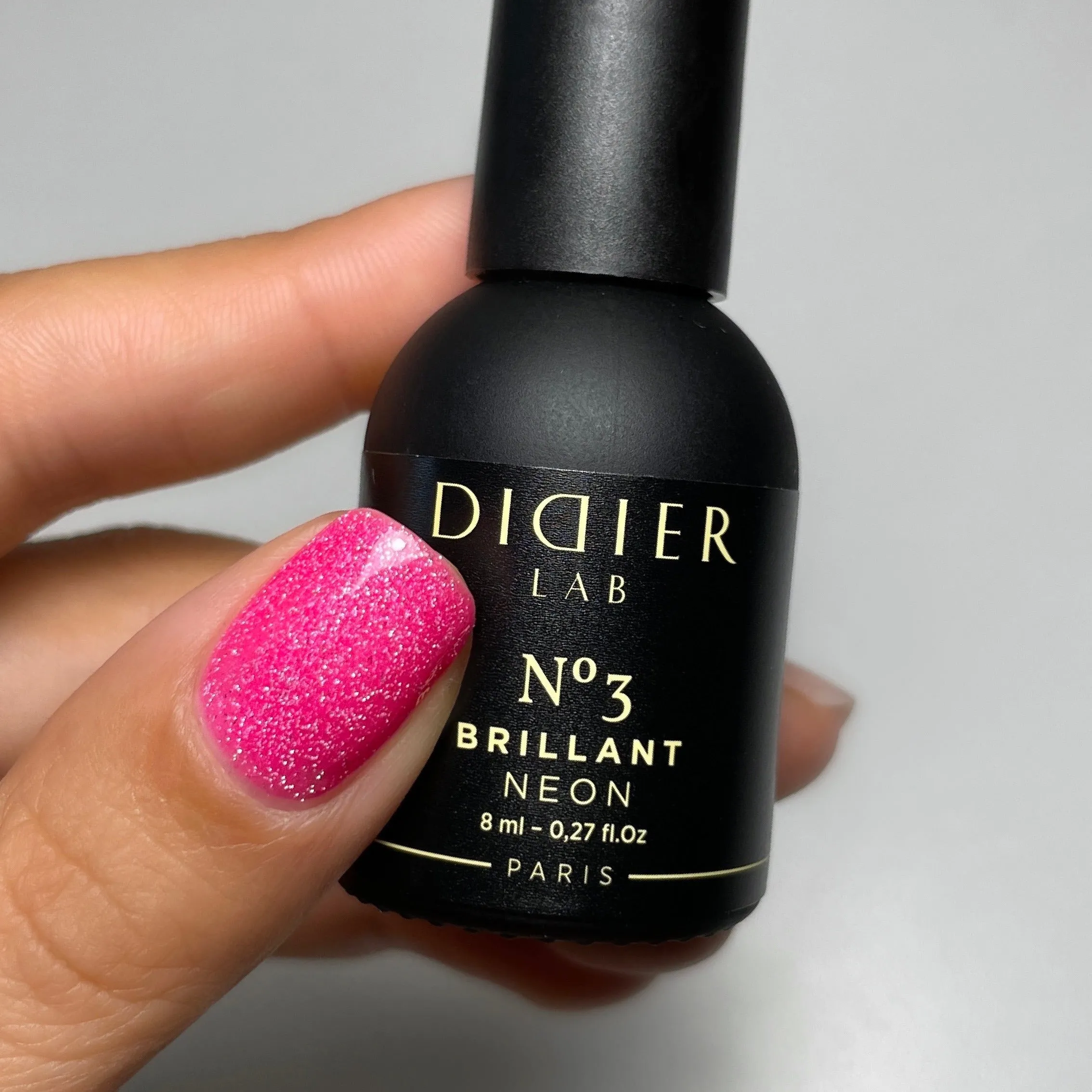 Smalto semipermanente, Brillant NEON, No3, Didier Lab, 8ml