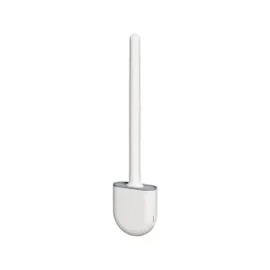 Smart Detachable Silicone Bathroom Toilet Cleaning Brush And Holder