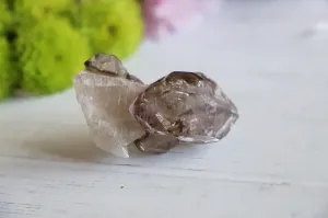 Smoky Amethyst Elestial quartz | 60g