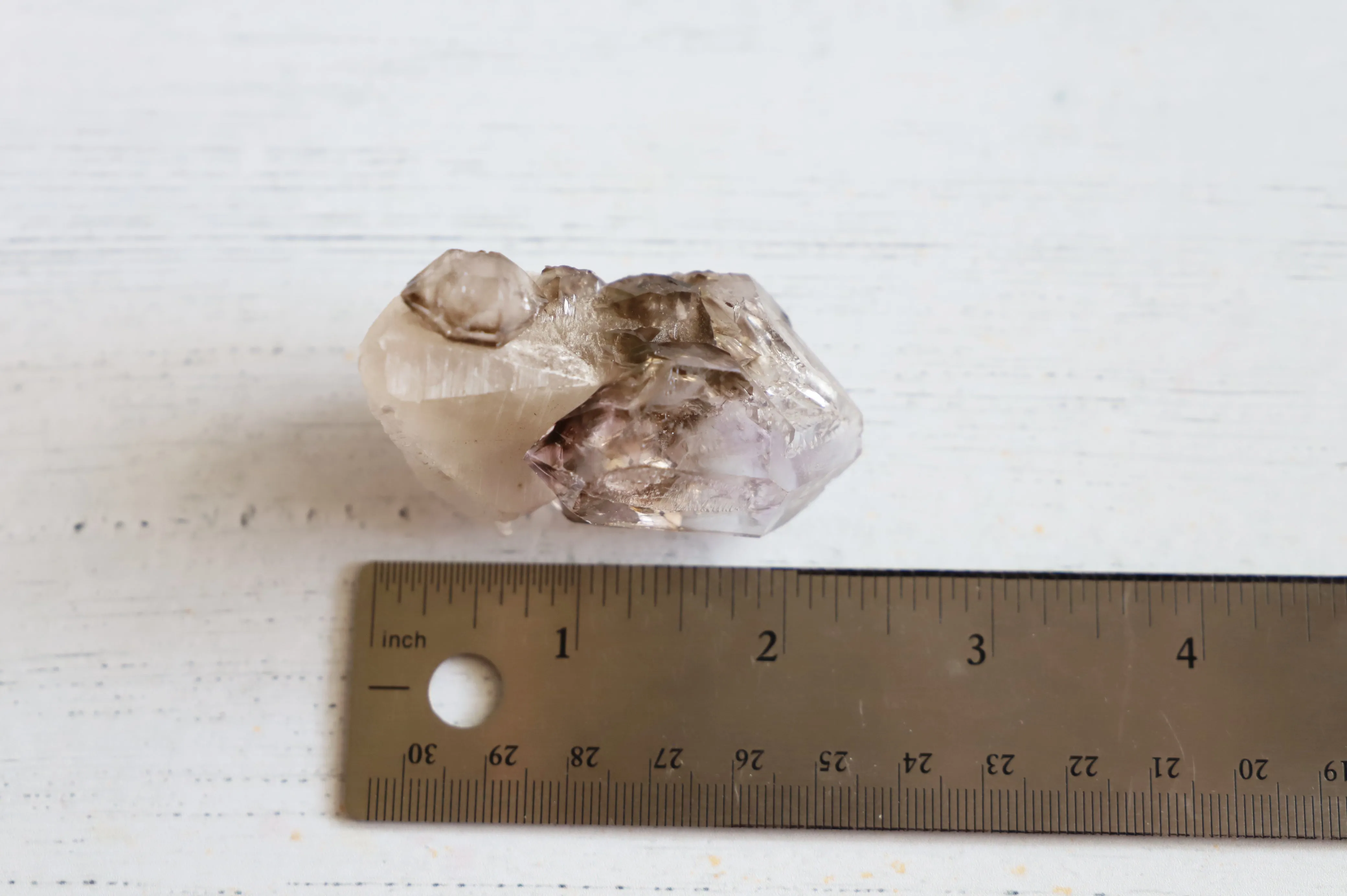 Smoky Amethyst Elestial quartz | 60g