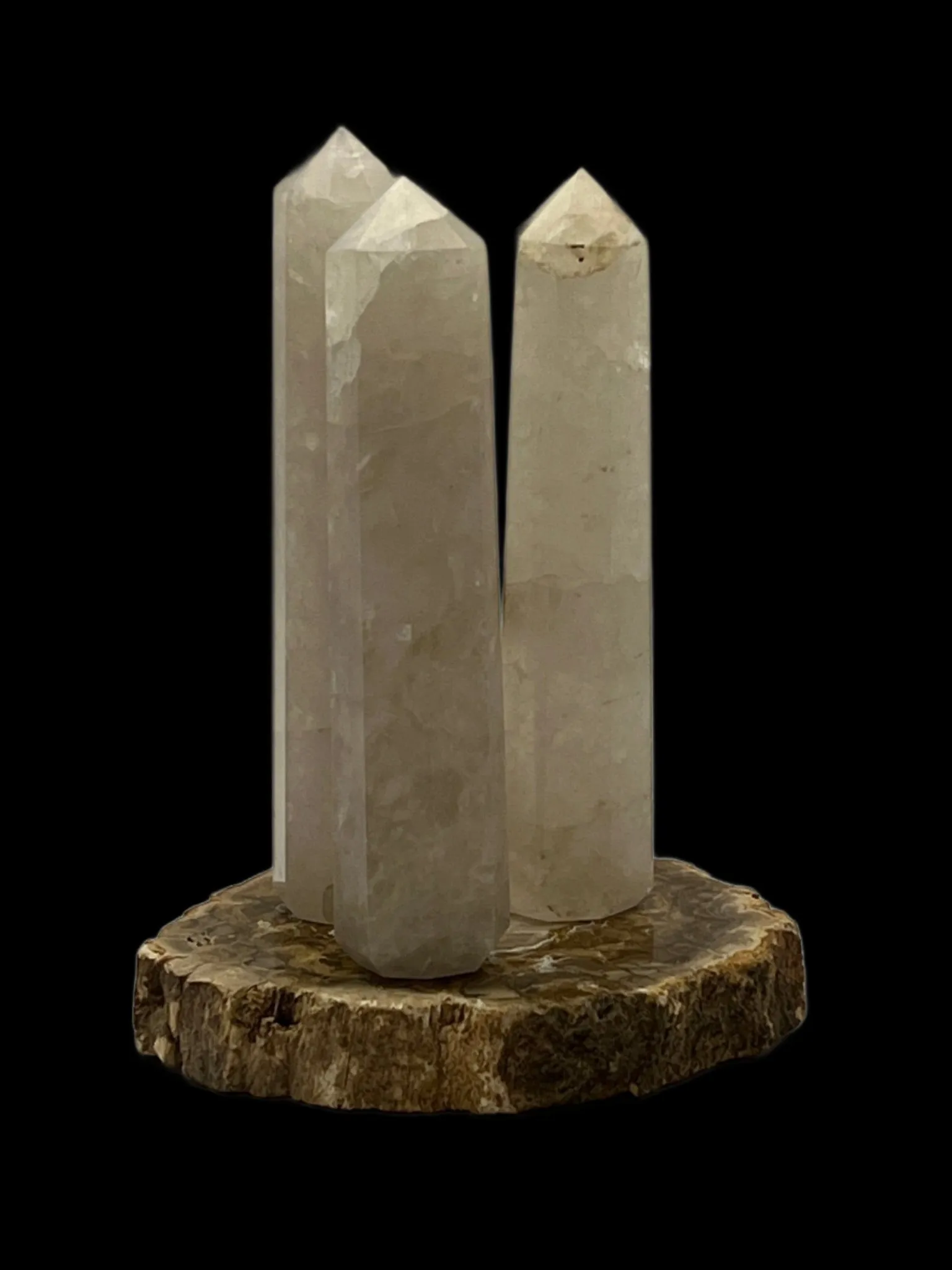 Smoky Quartz Tower - Faceted