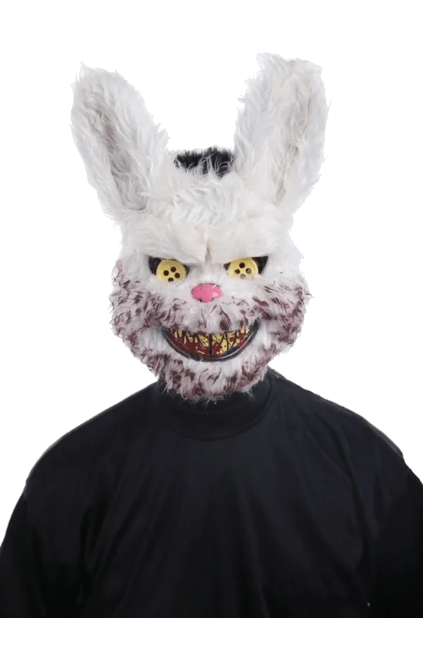Snowball Bunny Facepiece Accessory