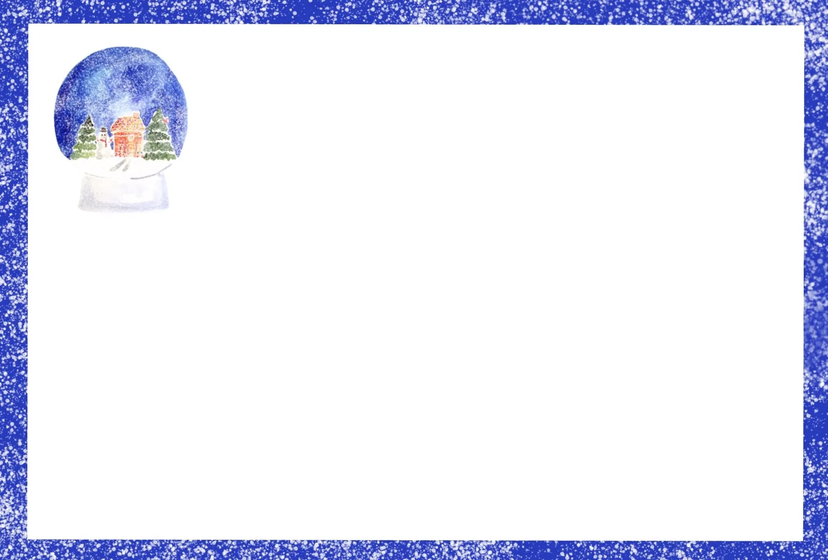 Snowglobe Greetings