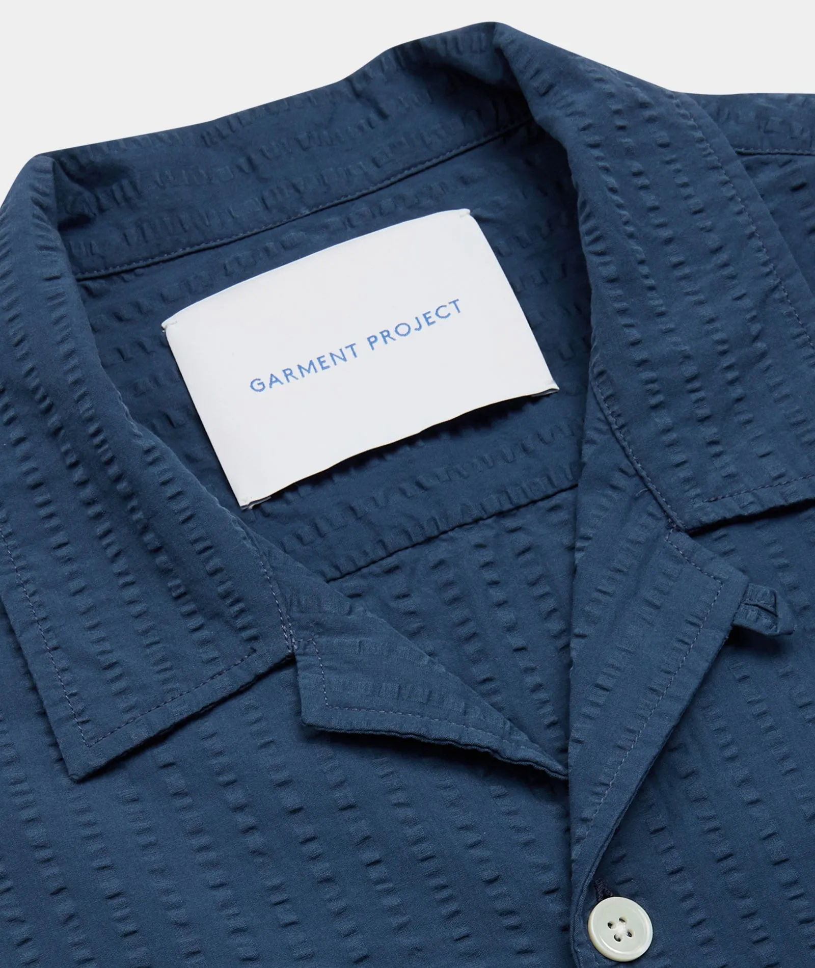 S/S Utility Shirt - Washed Blue