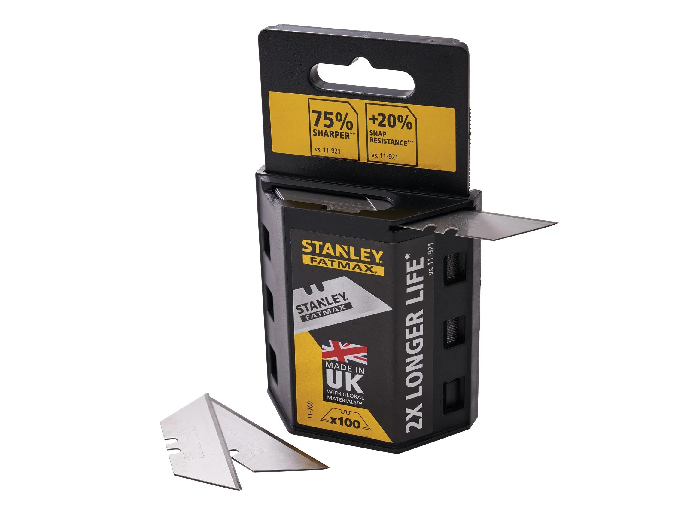Stanley Replacement Trimming Knife Blades (100)