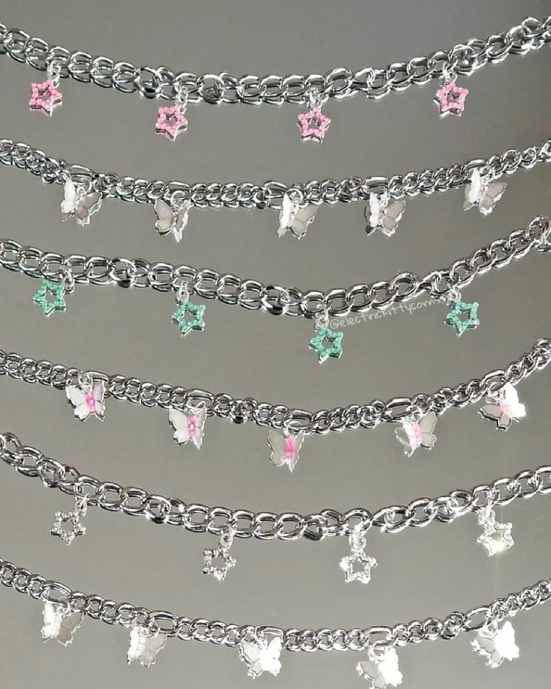 Star Charm Chain Choker