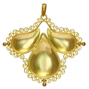 Suku Gold Pendant #5