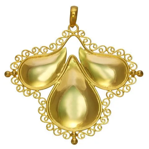 Suku Gold Pendant #5