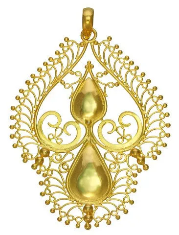 Suku Gold Pendant #6