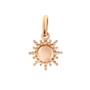 Sun Pendant - Rose Gold