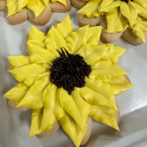 Sunflower Decorated Cookie