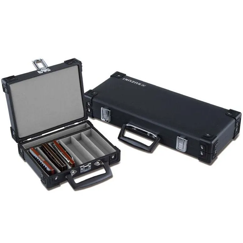 Suzuki Hard CASE for 6 or 12 Diatonic Harmonicas