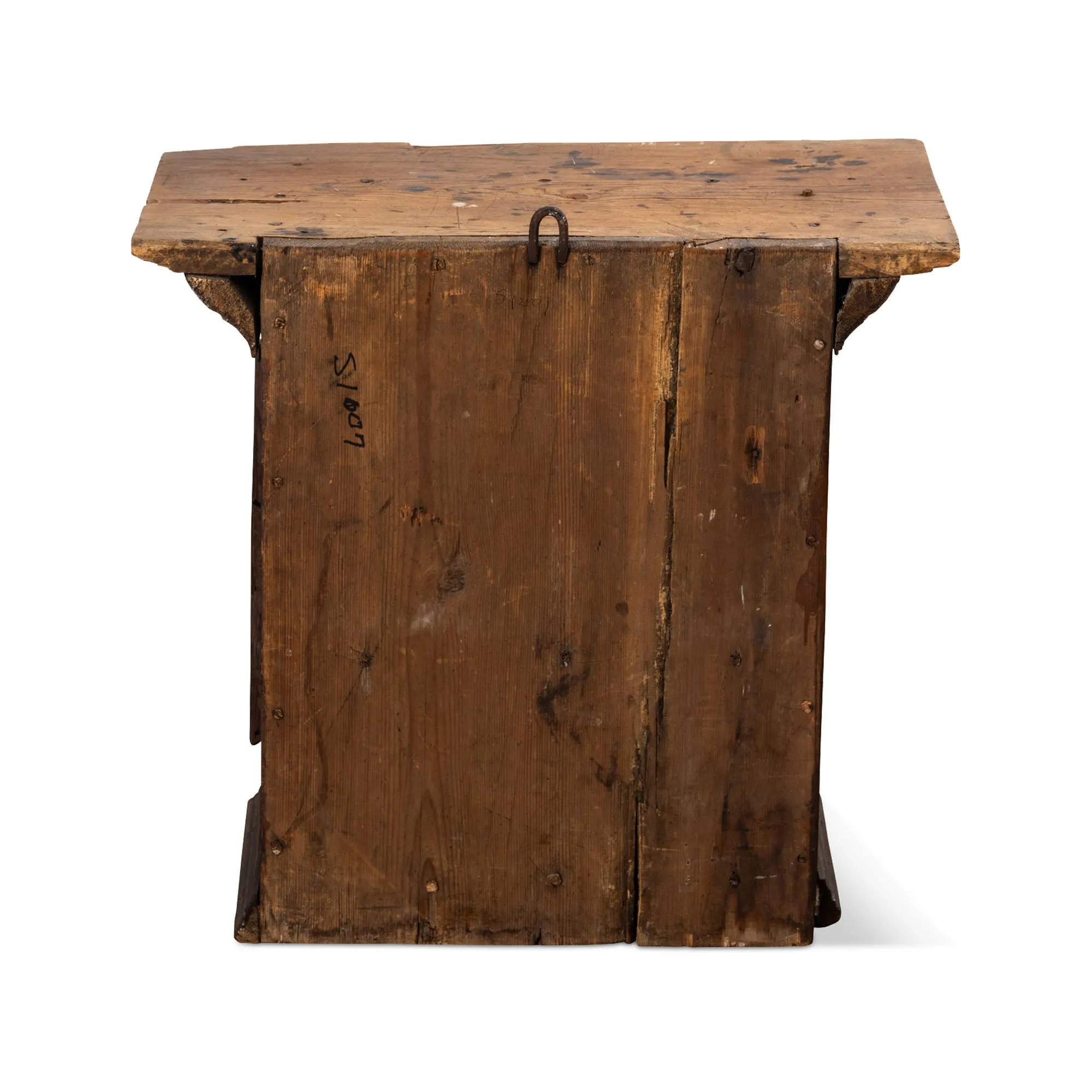 Swedish Dalarna Kurbits Hanging Cabinet, early 19th c.