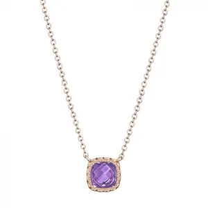 Tacori Cushion Amethyst Necklace