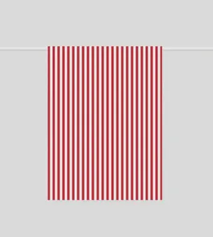 Tea Towel - French Nautical Red Stripe