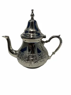 Teapot Moroccan hand crafted silver Moumtaz 1.25L