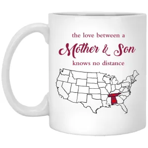 Tennessee Alabama The Love Between Mother And Son Mug