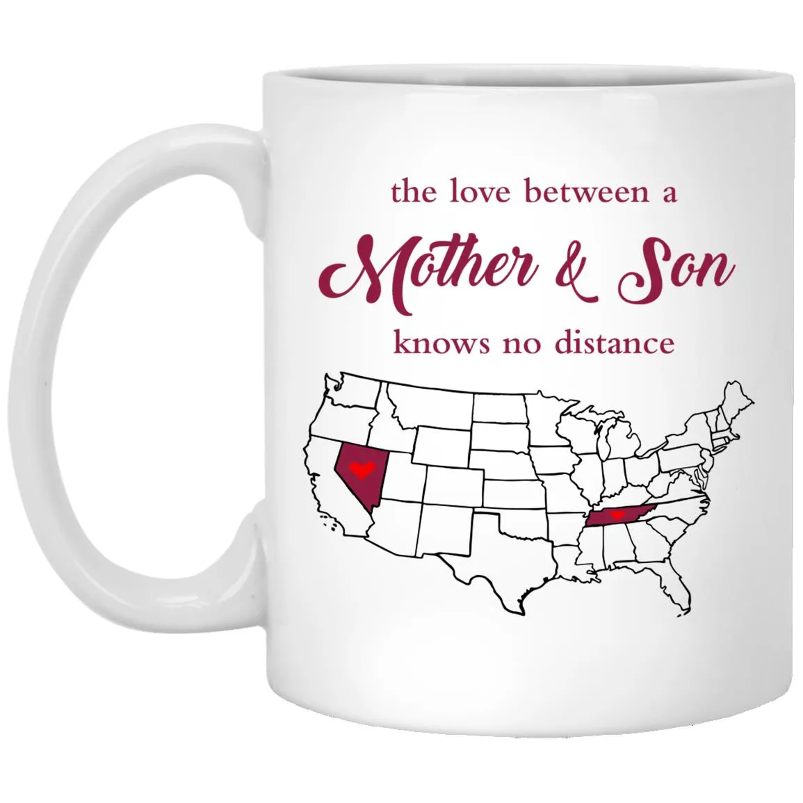 Tennessee Nevada The Love Between Mother And Son Mug