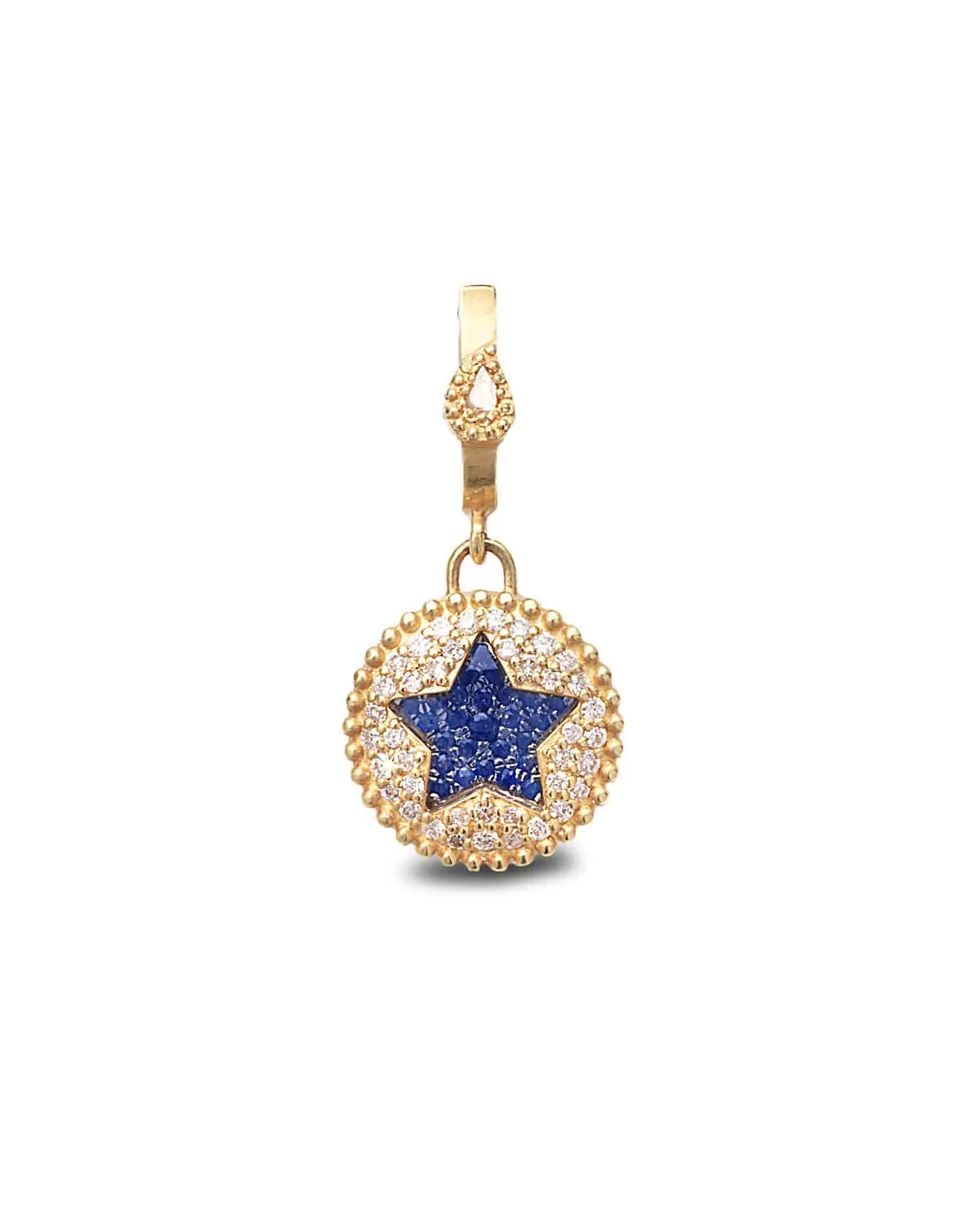 The Crystal Blue Star Pendant