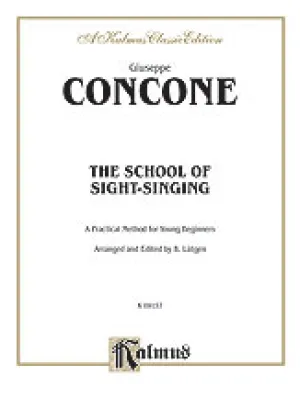The School of Sight-Singing: Practical Method for Young Beginners (Lutgen)