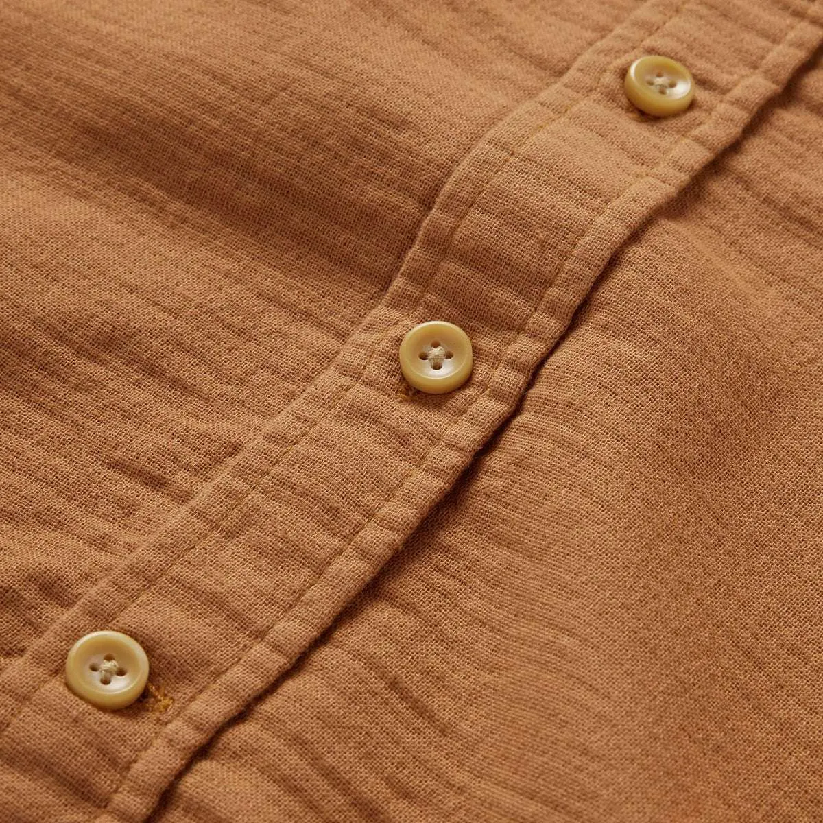 The Utility Shirt | Russet Double Cloth