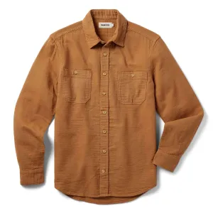 The Utility Shirt | Russet Double Cloth