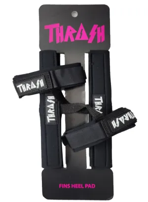 Thrash Bodyboarding Heel & Fin Savers Black