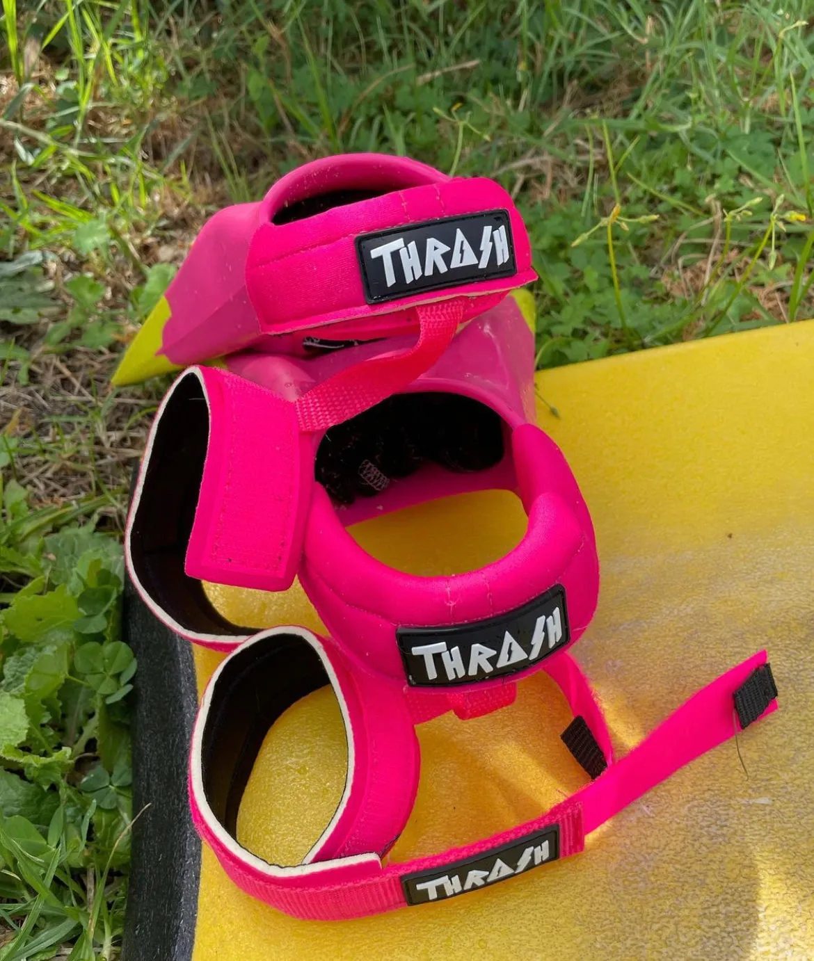 Thrash Bodyboarding Heel & Fin Savers Pink