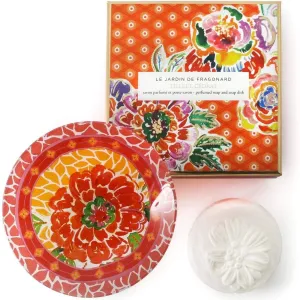 Tilleul Cedrat Soap and Soap Dish