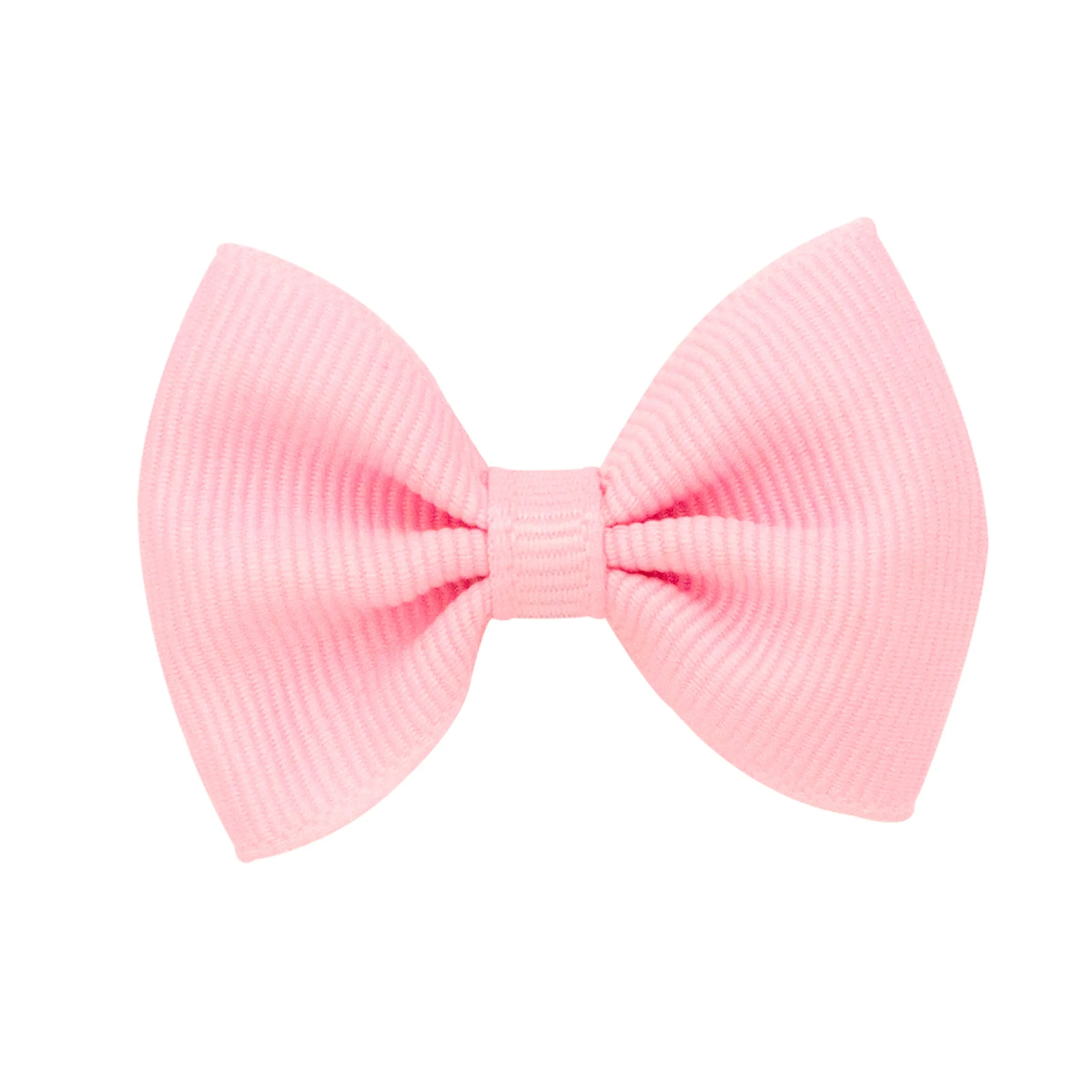 Tiny Bowtie Organza Overlay Bowtie Bow on Clippie (35  Colors)