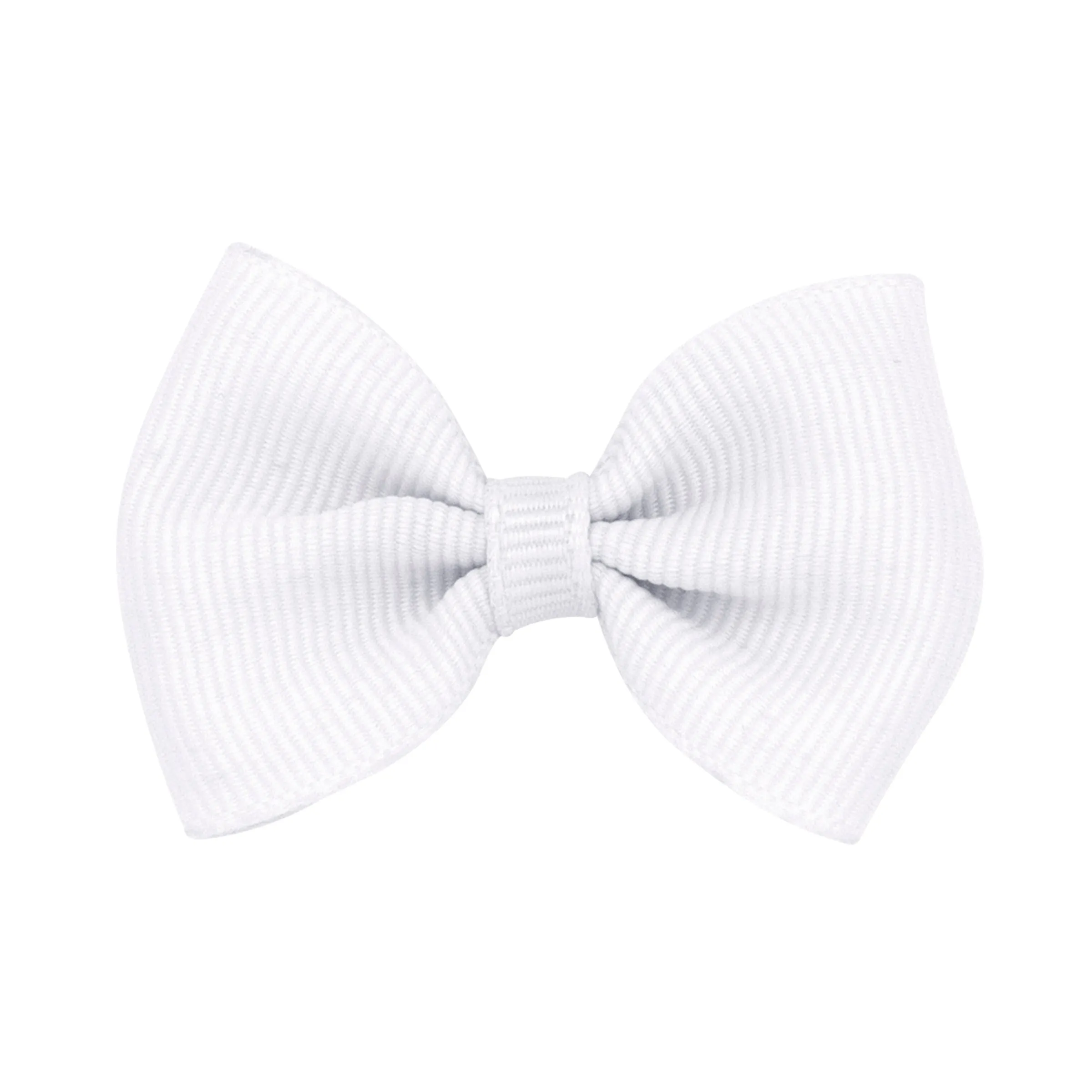 Tiny Bowtie Organza Overlay Bowtie Bow on Clippie (35  Colors)
