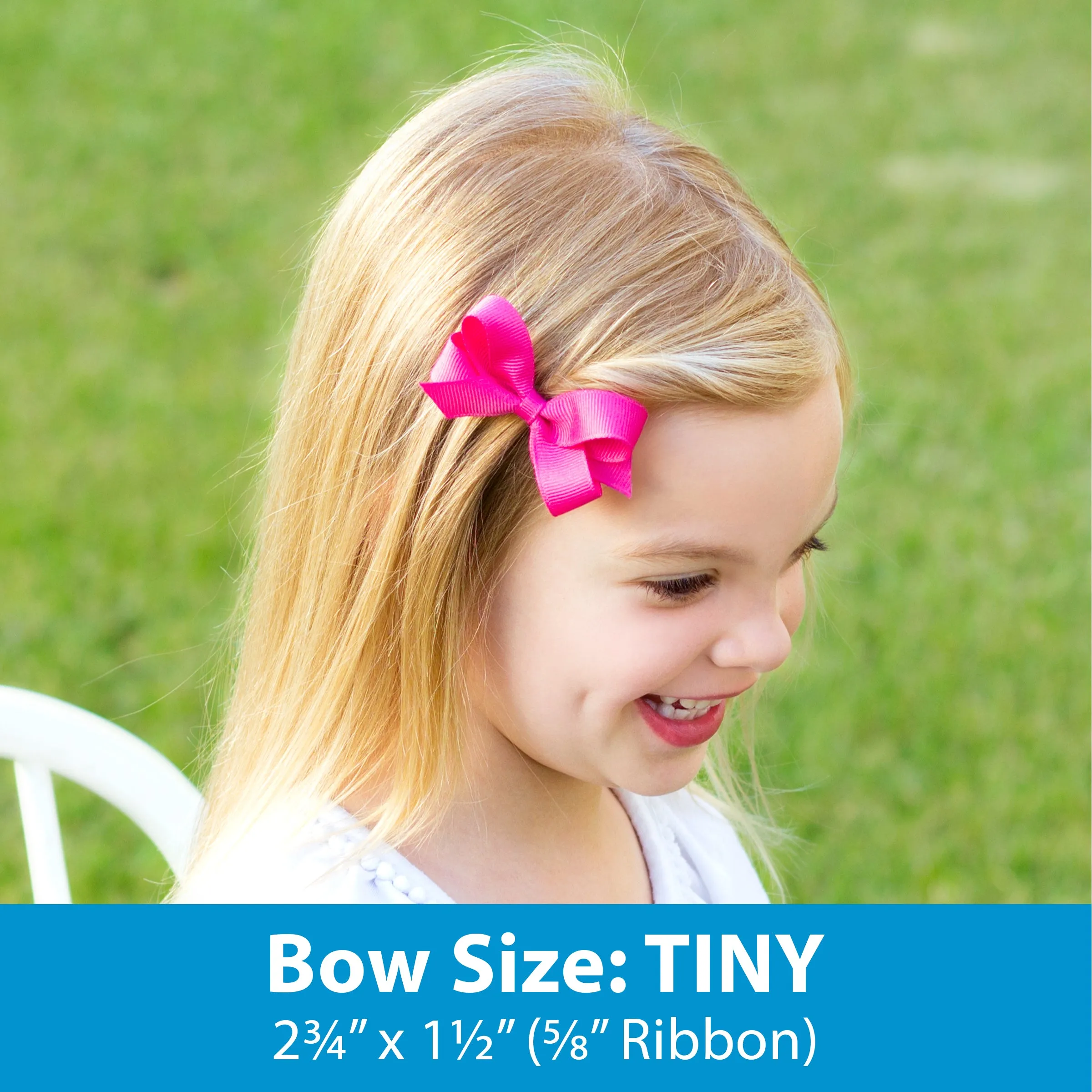 Tiny Bowtie Organza Overlay Bowtie Bow on Clippie (35  Colors)