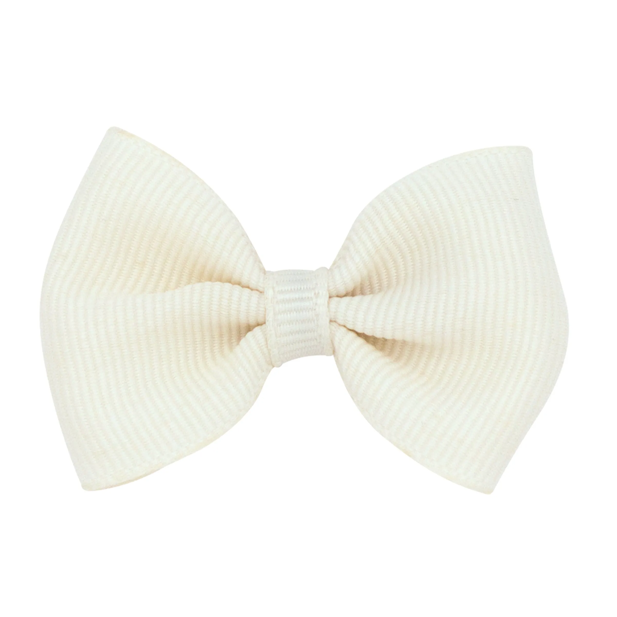 Tiny Bowtie Organza Overlay Bowtie Bow on Clippie (35  Colors)