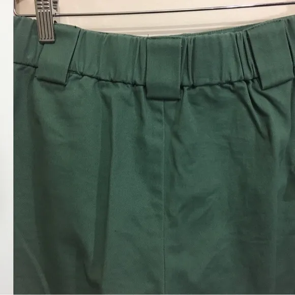 Tna Cargo 3” Shorts Green Size Medium High Rise Utility Style