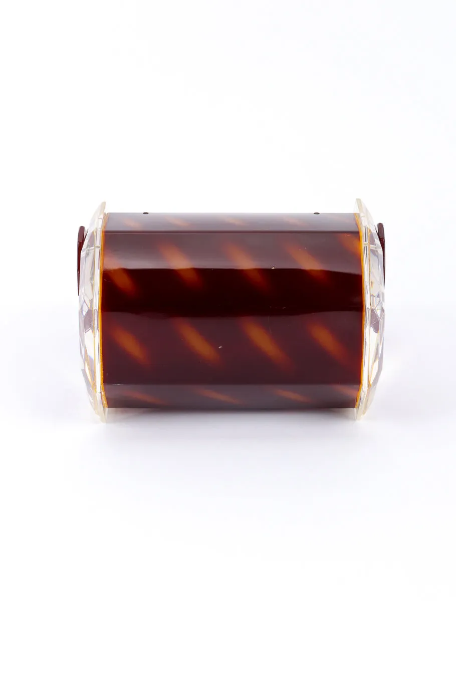 Tortoiseshell Lucite Box Bag