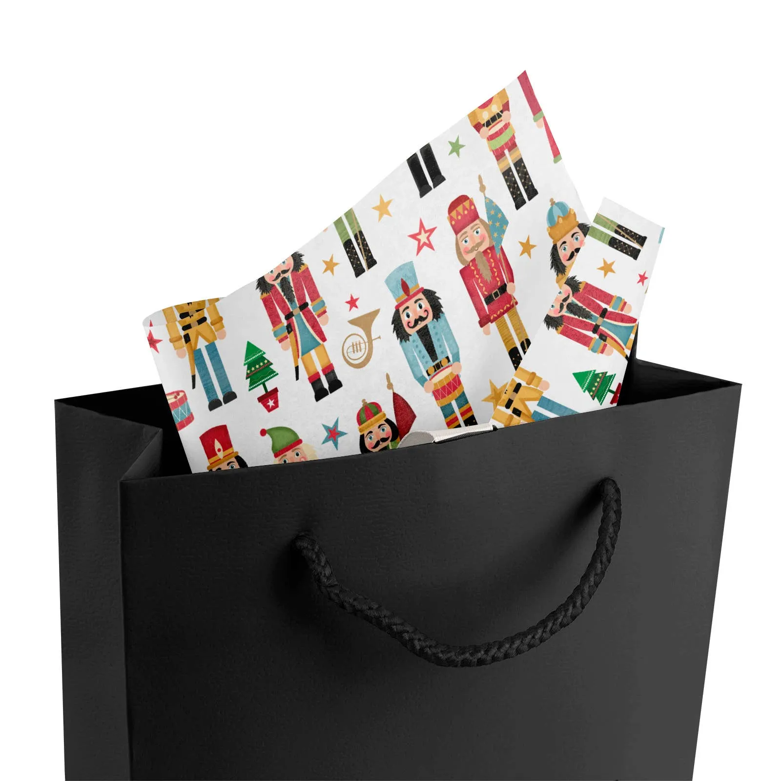 Traditional Nutcracker Tissue - Printed