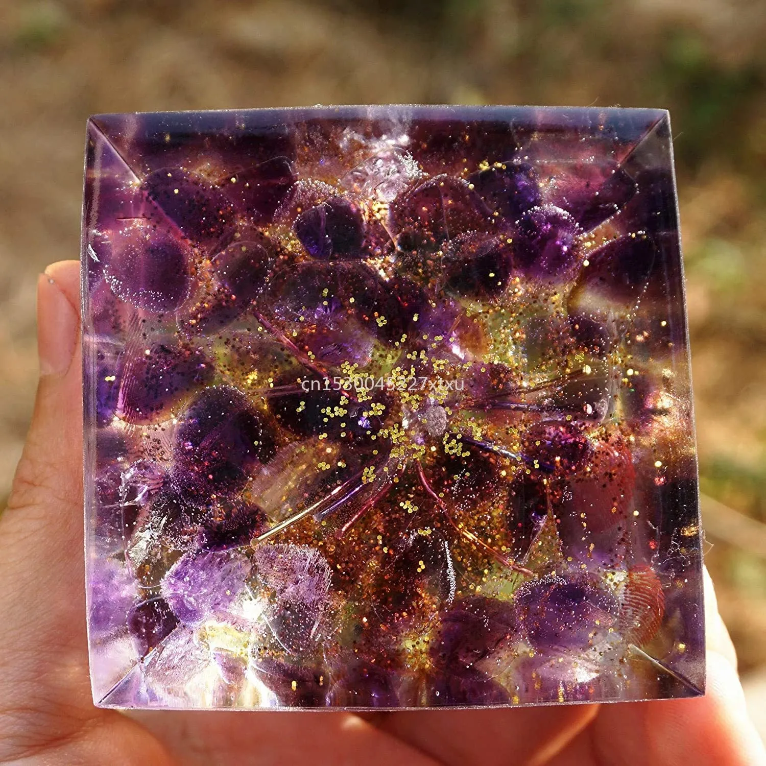 Tree of Life Orgonite Pyramid