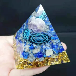 Tree of Life Orgonite Pyramid
