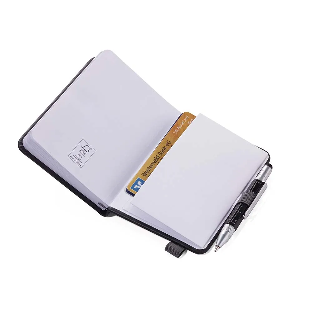 TROIKA Notepad DIN A7 with Multitasking Ballpoint Pen LILIPAD LILIPUT Mint Green