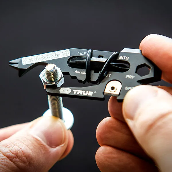 True Utility - Fishface Screwdriver 18 Tools in 1 Pocket Micro Multi Tool