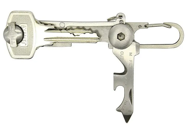 True Utility - Mikey Key Ring with 6 Tools