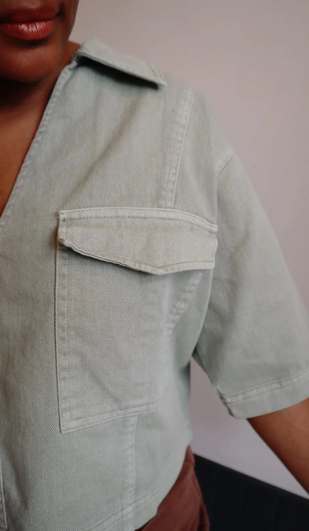Utility Double Pocket Camp Shirt