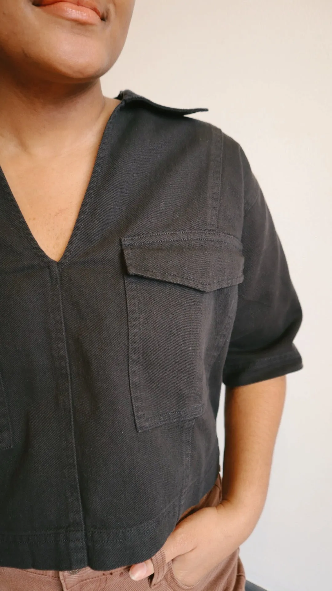 Utility Double Pocket Camp Shirt