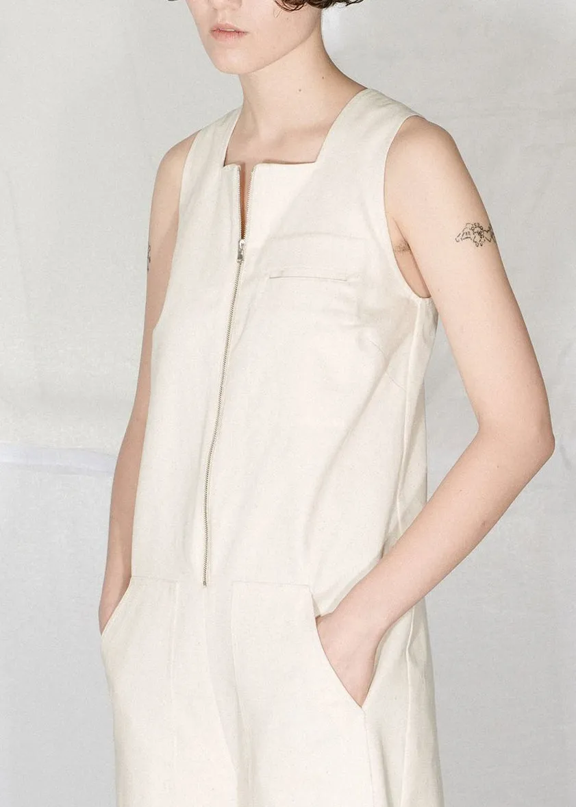 Utility Jumpsuit - Natural